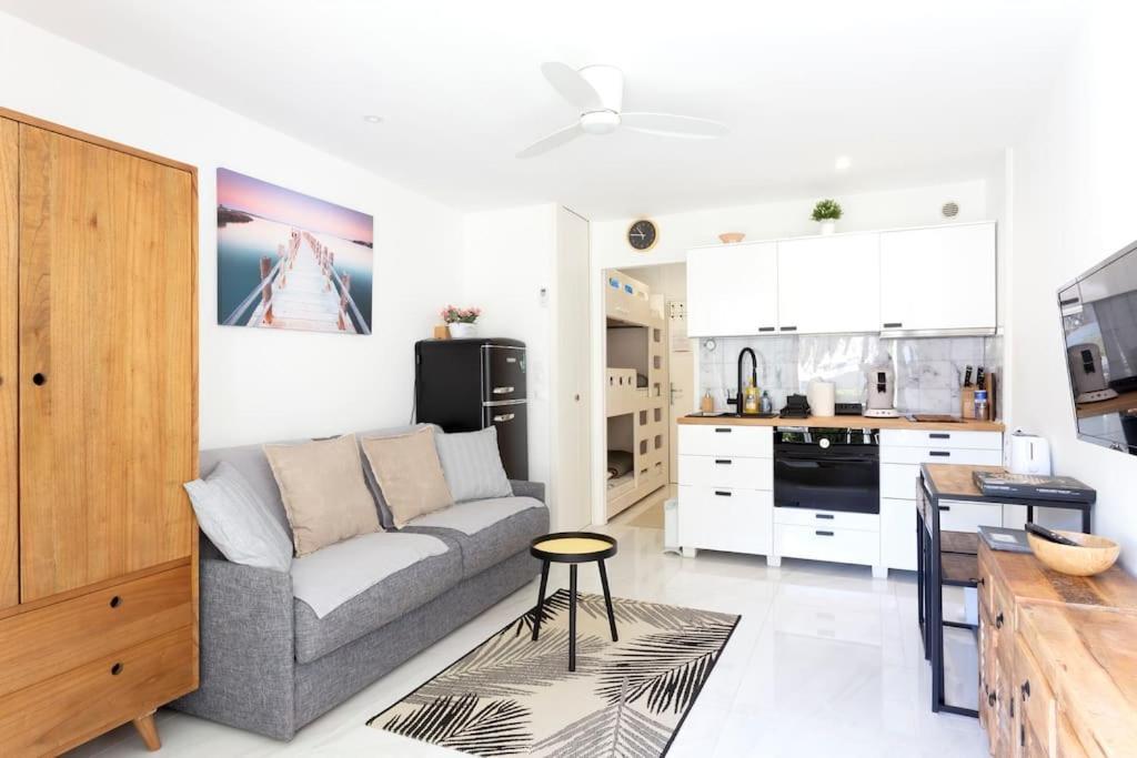 Chez James - Superbe Studio Avec Piscine Et Plage A Proximite 拉格朗德默特 外观 照片